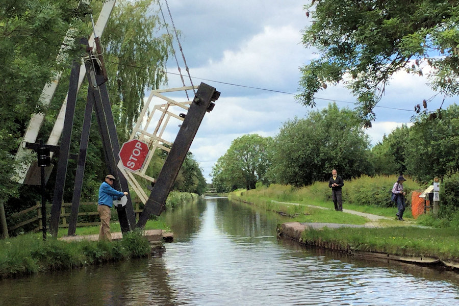 Lift Bridge and Passengers photograph